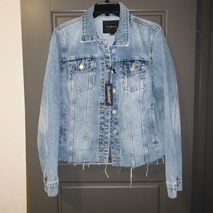 Distressed Jean jacket
